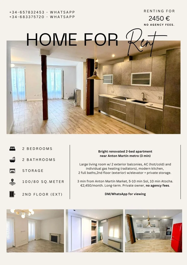 Piso en calle del Ave María, 21