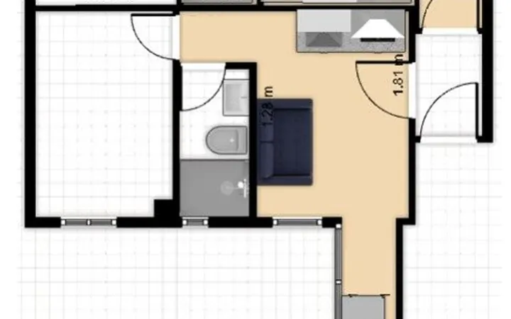 Estudio en Calle de Ángel Múgica, 19, Tres Olivos - Valverde - Foto 7