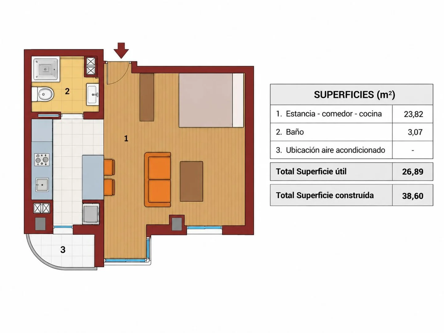 Estudio en Avenida de la Gran Vía del Sureste, 29, Ensanche de Vallecas - La Gavia - Foto 11