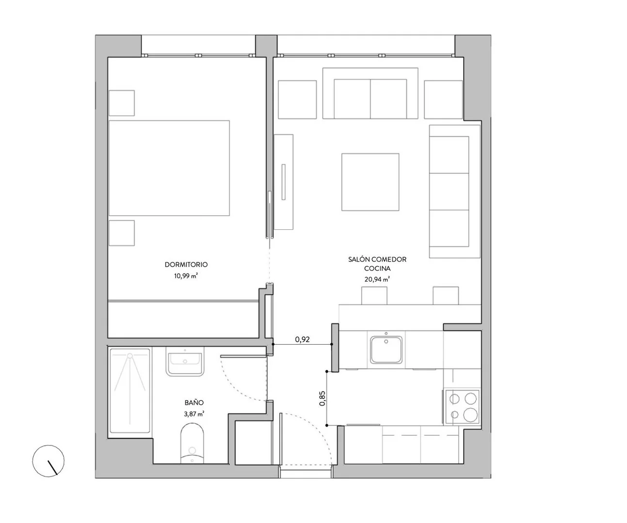 Piso en calle de Juan Esplandiú, 23 - Foto 14