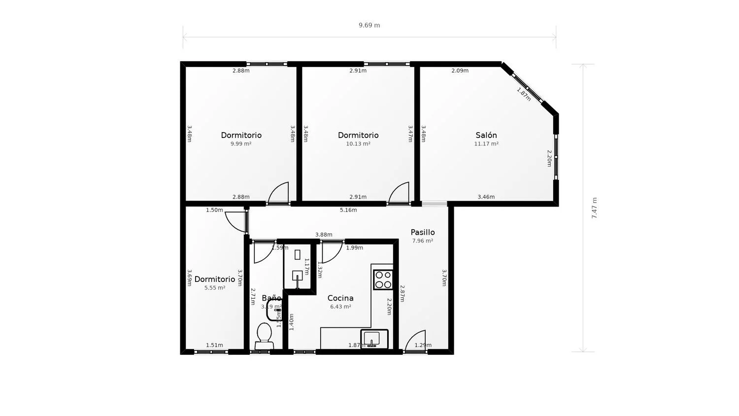 Piso en Barrio Pradolongo - Foto 49