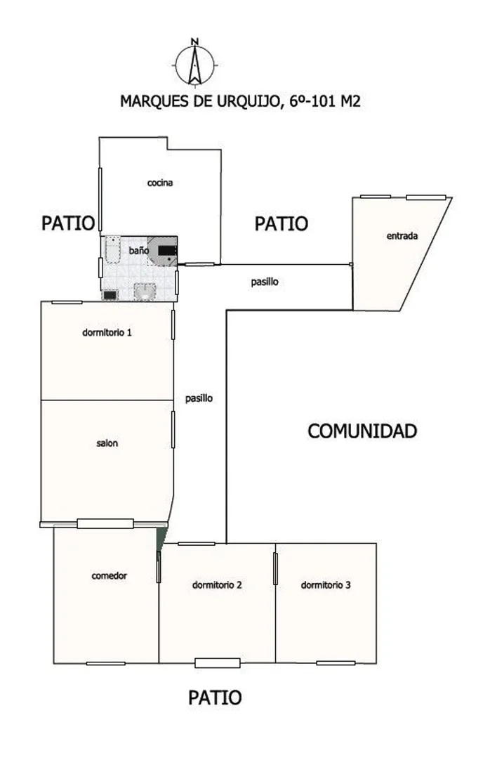 Piso en calle del Marqués de Urquijo, 21 - Foto 6