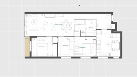 Piso en calle de Josefa Valcárcel, 7 - Foto 5