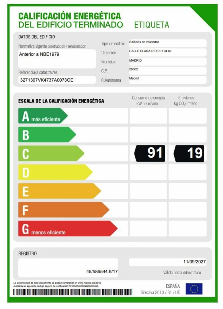 Piso en calle de Clara del Rey, 8 - Foto 15