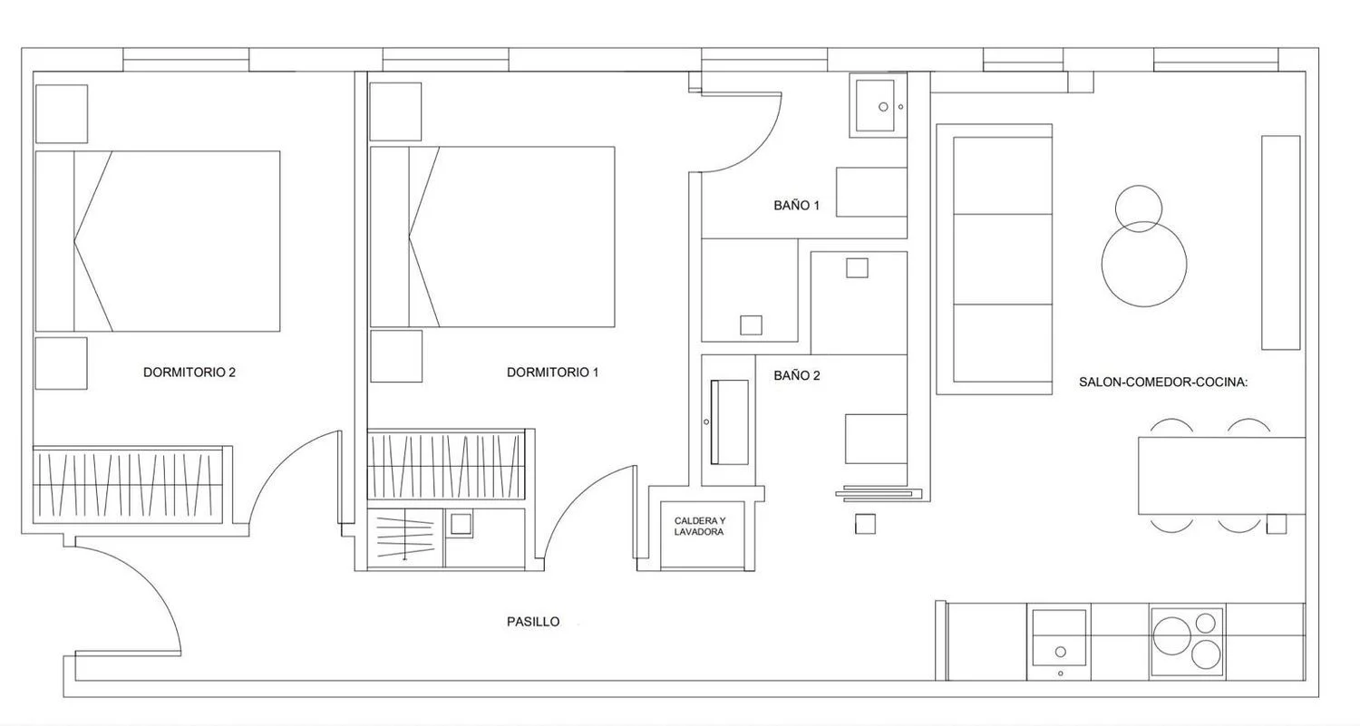 Piso en avenida de la Ciudad de Barcelona, 27