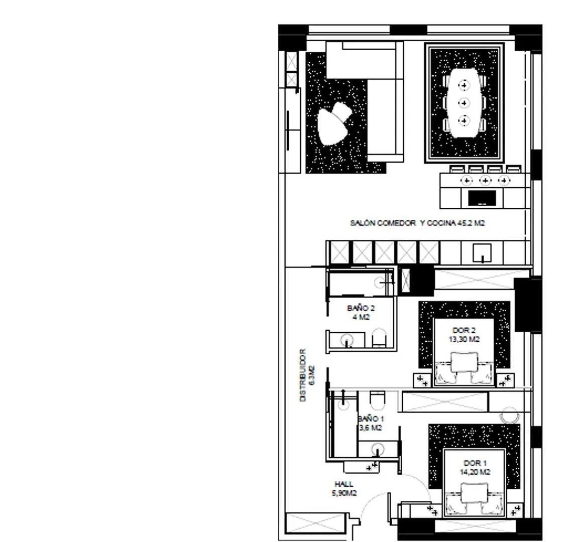 Piso en Barrio Colina