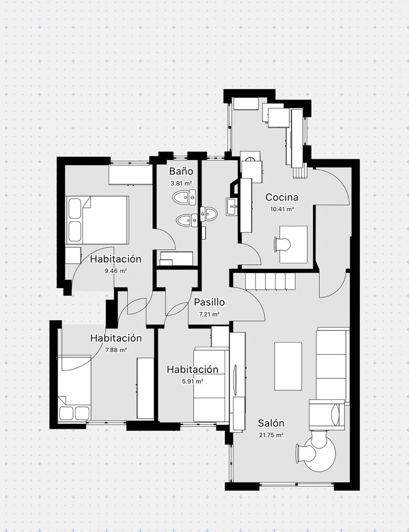 Piso en calle Pico de los Artilleros, 64 - Foto 27