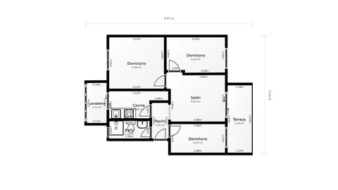 Piso en Barrio Palomeras sureste - Foto 22