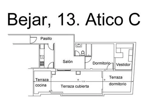 Alquiler de ático en Calle de Béjar, 13 - Foto 30