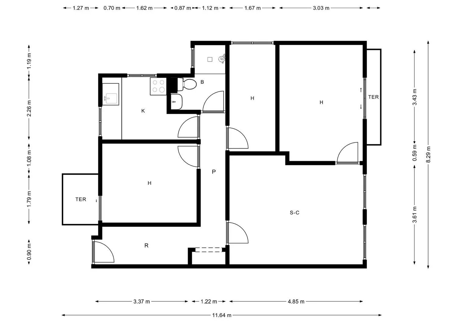 Piso en Barrio Tres Forques - Foto 37
