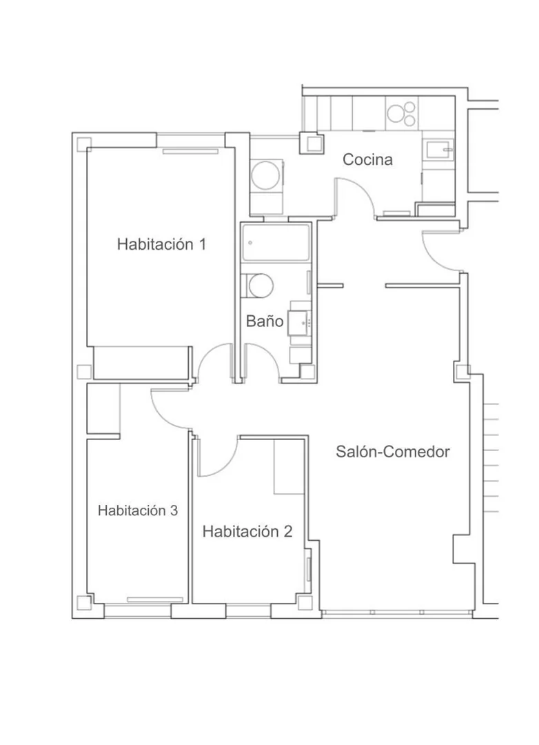 Piso en calle de Valdevarnes, 13 - Foto 13