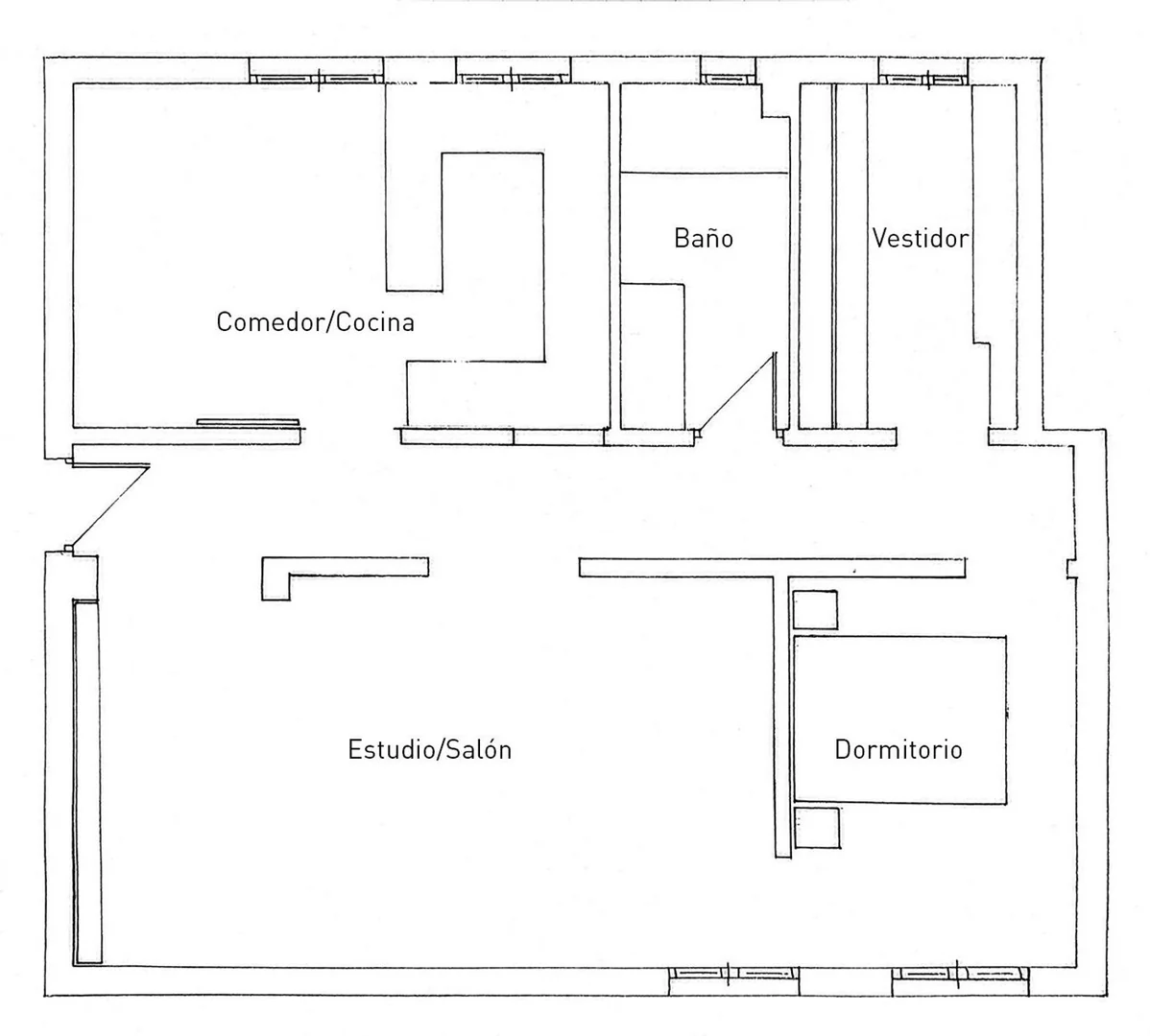 Estudio en Calle de los Señores de Luzón, 4, Palacio - Foto 13