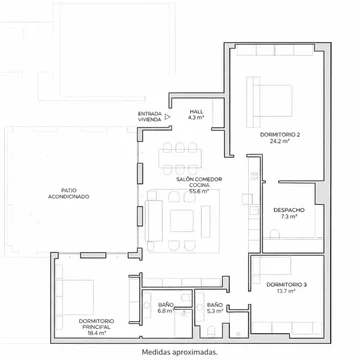 Ático en calle de Montalbán, 9 - Foto 6