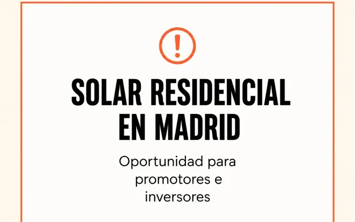 Terreno Residencial en  Calle Alcalá 500 - Foto 1