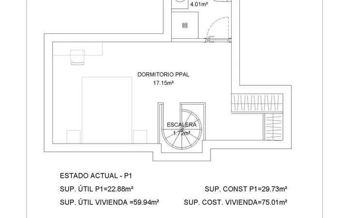 Dúplex en Calle del Pico Moncayo, 17, Numancia - Foto 2