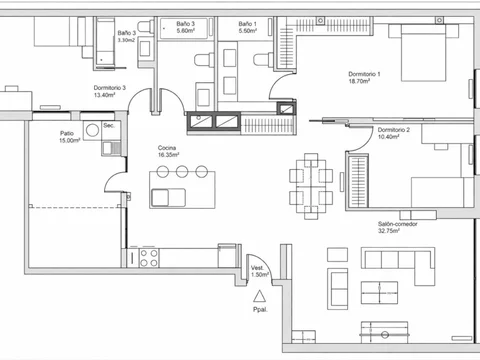 Piso en  Calle del Doctor Esquerdo 114 - Foto 17