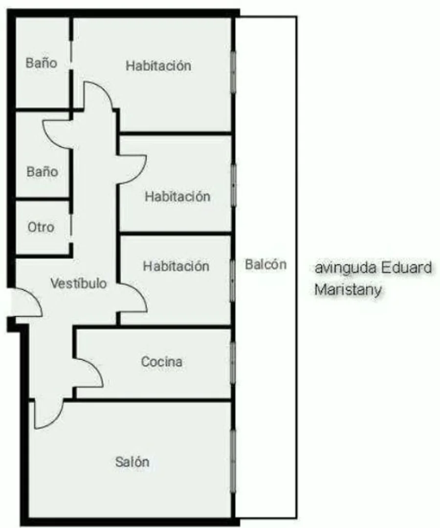 Piso en avenida d'Eduard Maristany, 7 - Foto 22