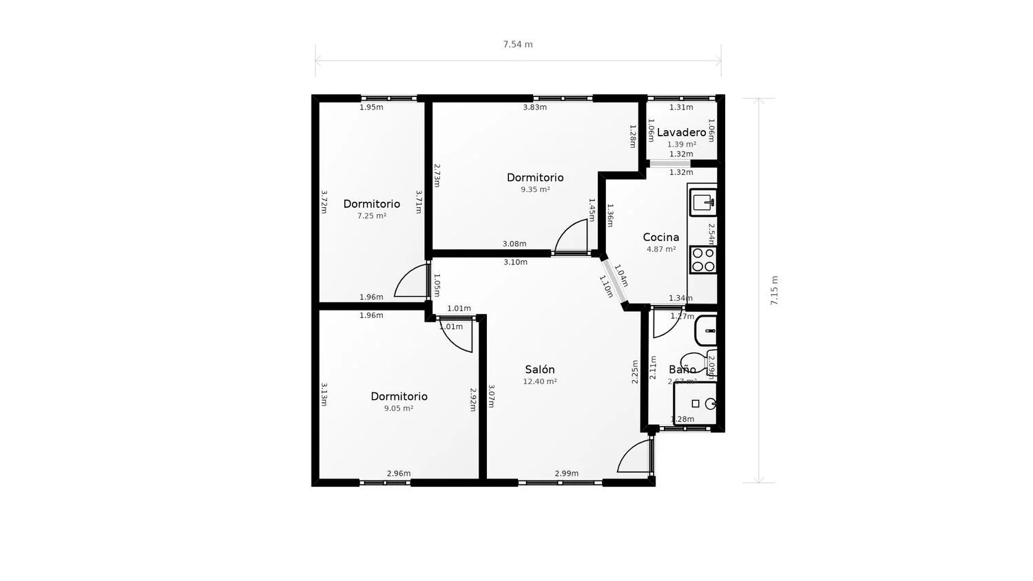 Piso en Barrio Palomeras sureste - Foto 28