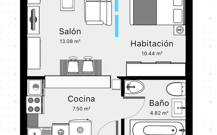 Estudio en Calle de Víctor Hugo, 5, Chueca-Justicia - Foto 24