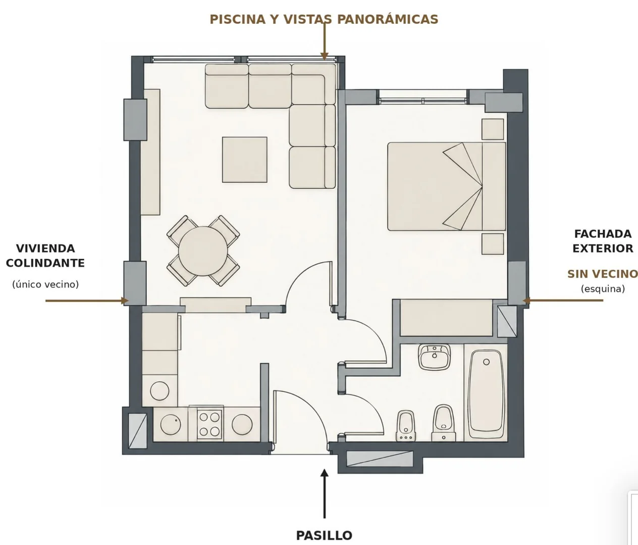 Estudio en Calle Bausá, 19, Costillares - Foto 29