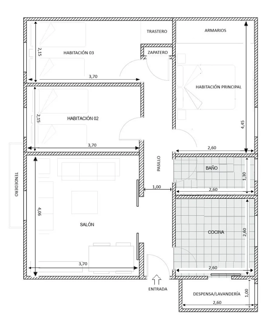 Piso en Barrio Aluche - Foto 19