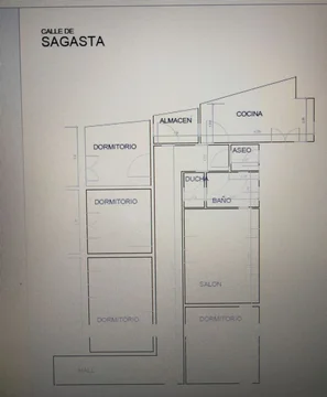 Alquiler de piso en Calle de Sagasta, 19 - Foto 62