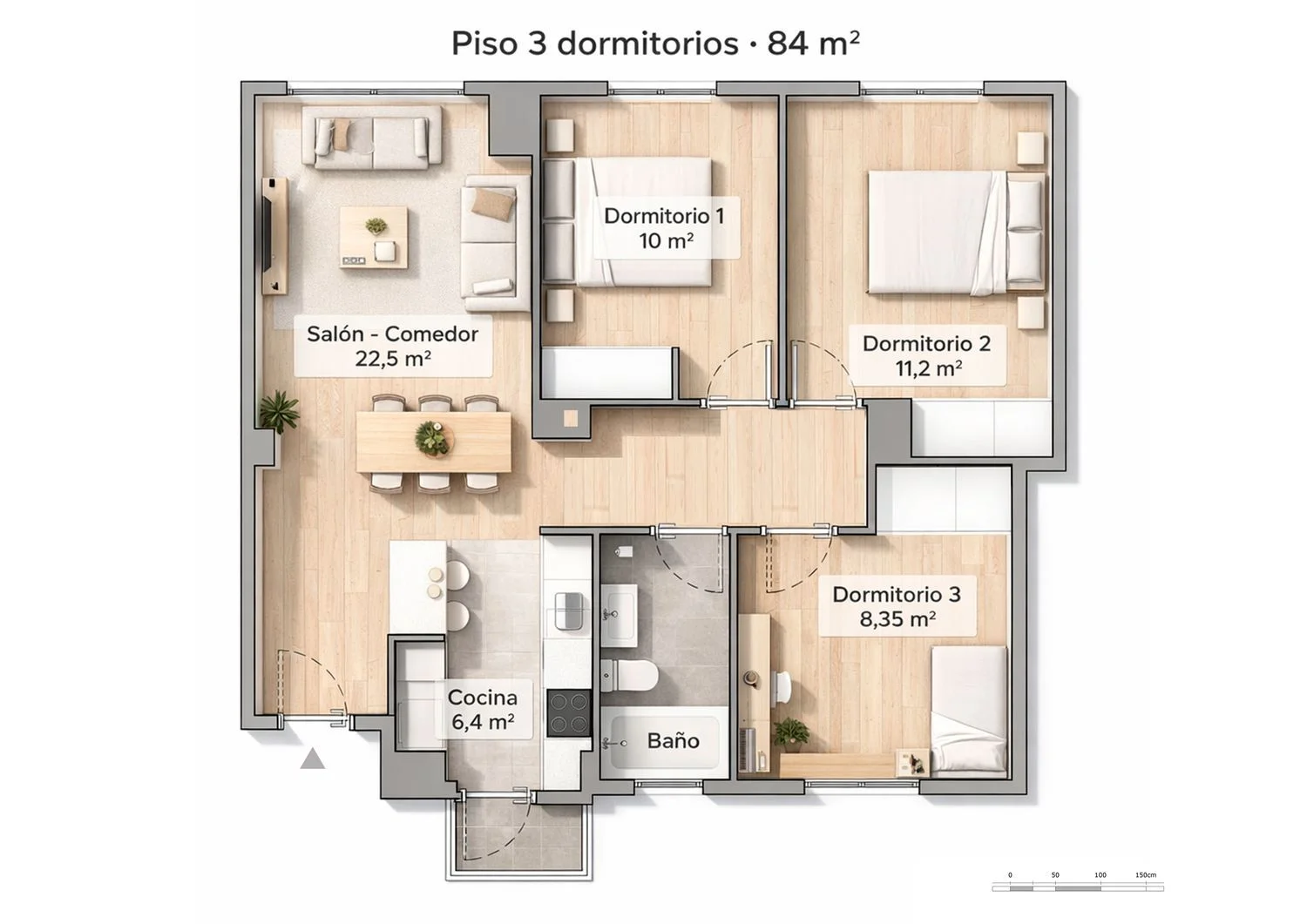 Piso en glorieta Marqués de Vadillo, 4 - Foto 6