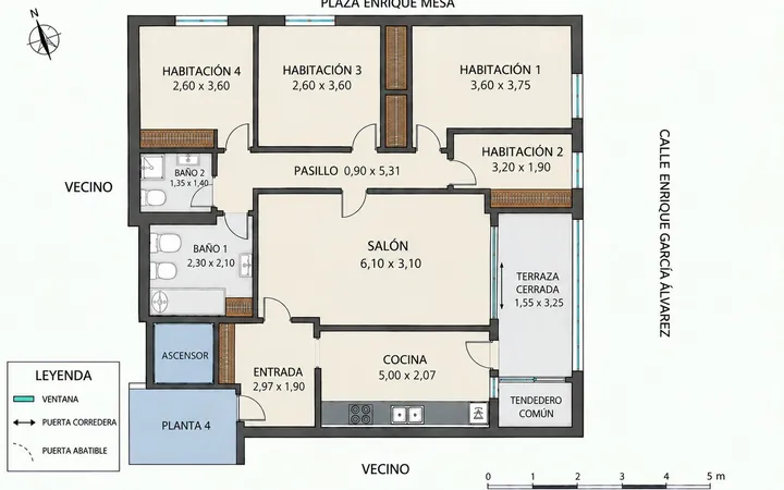 Piso en Calle de Enrique García Álvarez, 12, Santa Eugenia - Foto 40