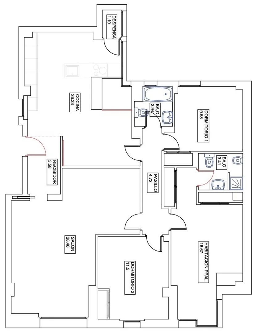 Piso en calle Sirio, 54 - Foto 13