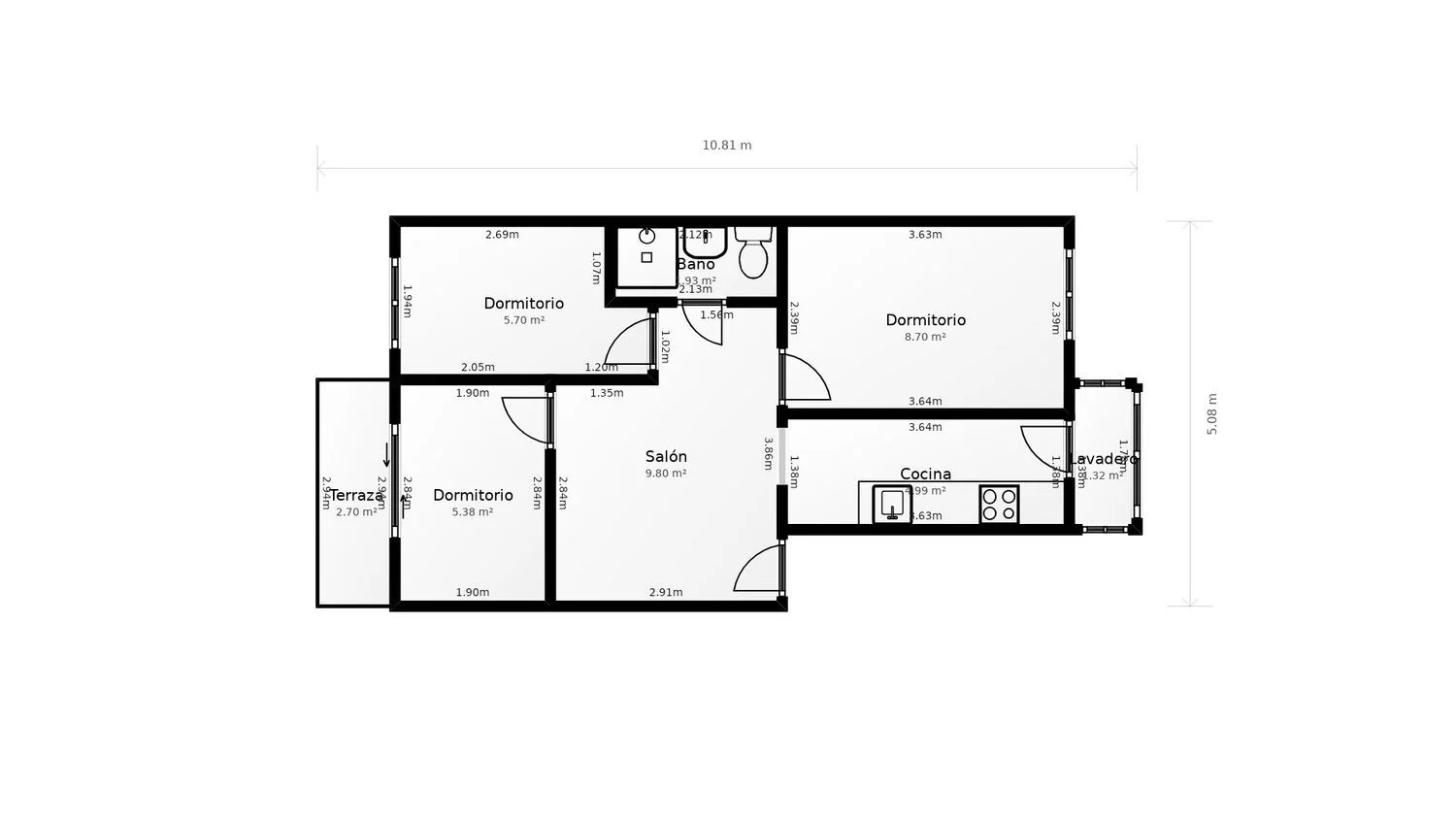 Piso en Barrio Palomeras sureste - Foto 21