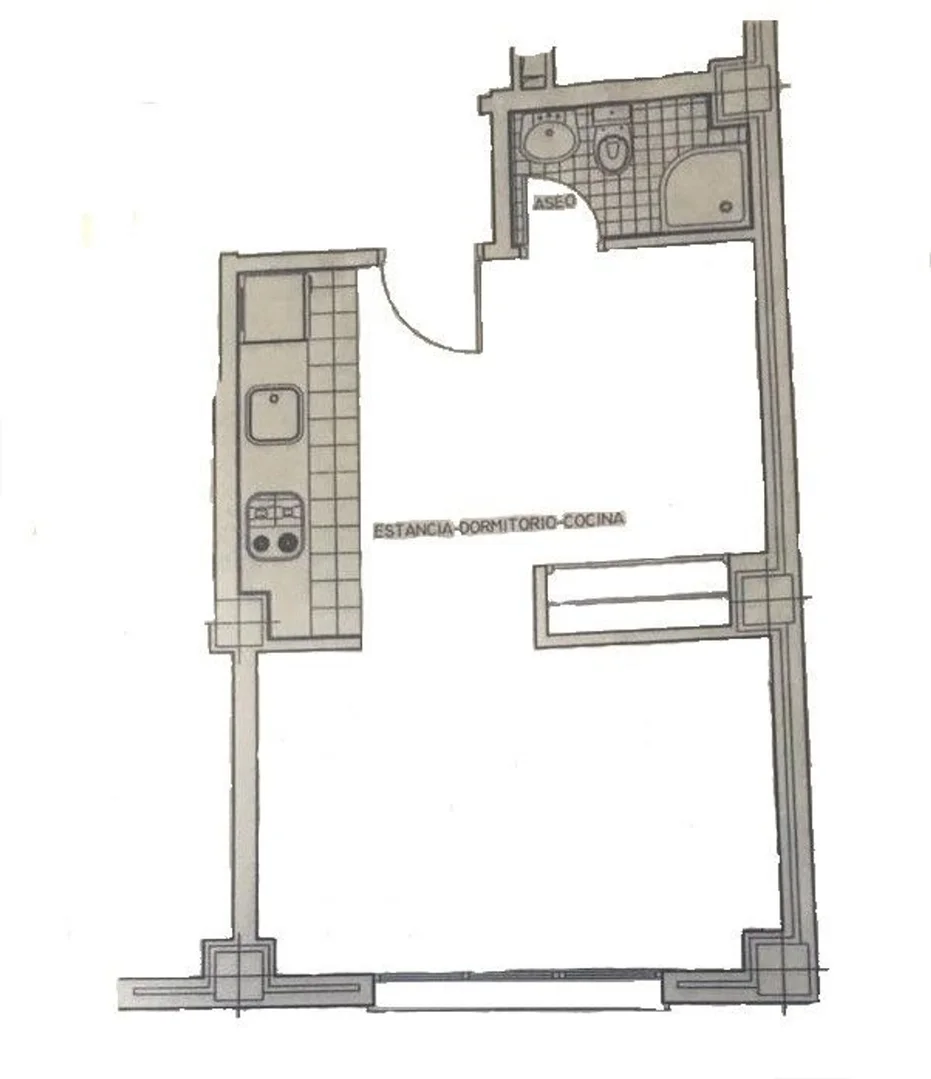 Estudio en calle del Casino, 26 - Foto 8