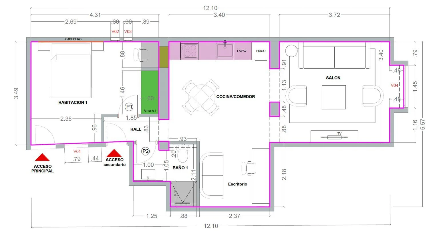 Piso en Barrio Lavapiés-Embajadores - Foto 31