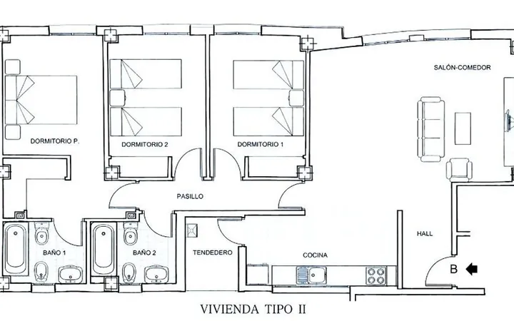 Piso en Calle de Estella, 7, Las Tablas - Foto 10